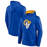 Los Angeles Rams Fanatics Branded On The Ball Pullover Hoodie Royal,baseball caps,new era cap wholesale,wholesale hats